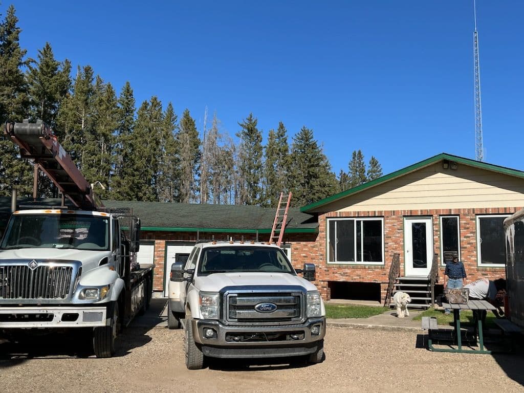 New Durable Roofing on Rural Family Home