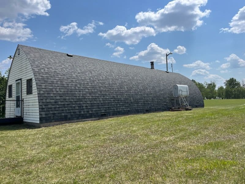 Expert Roofing for Quonset Hut in Rural Setting