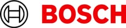 Bosch logo featuring a stylized "H" and bold red text on a white background.